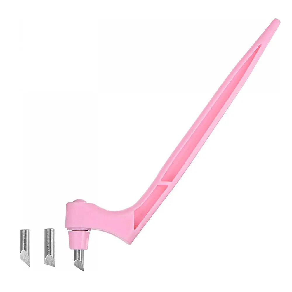 Canvazo Craft Cutting Tools, 360 Degree Rotating Blades Stainless Steel Cutter Canvazo